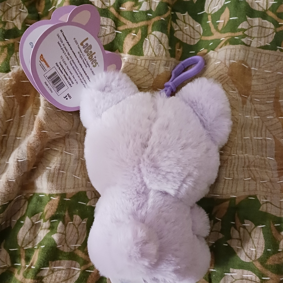 LaBabies La Babies Purple Plush Keychain Lili - Picture 3 of 3